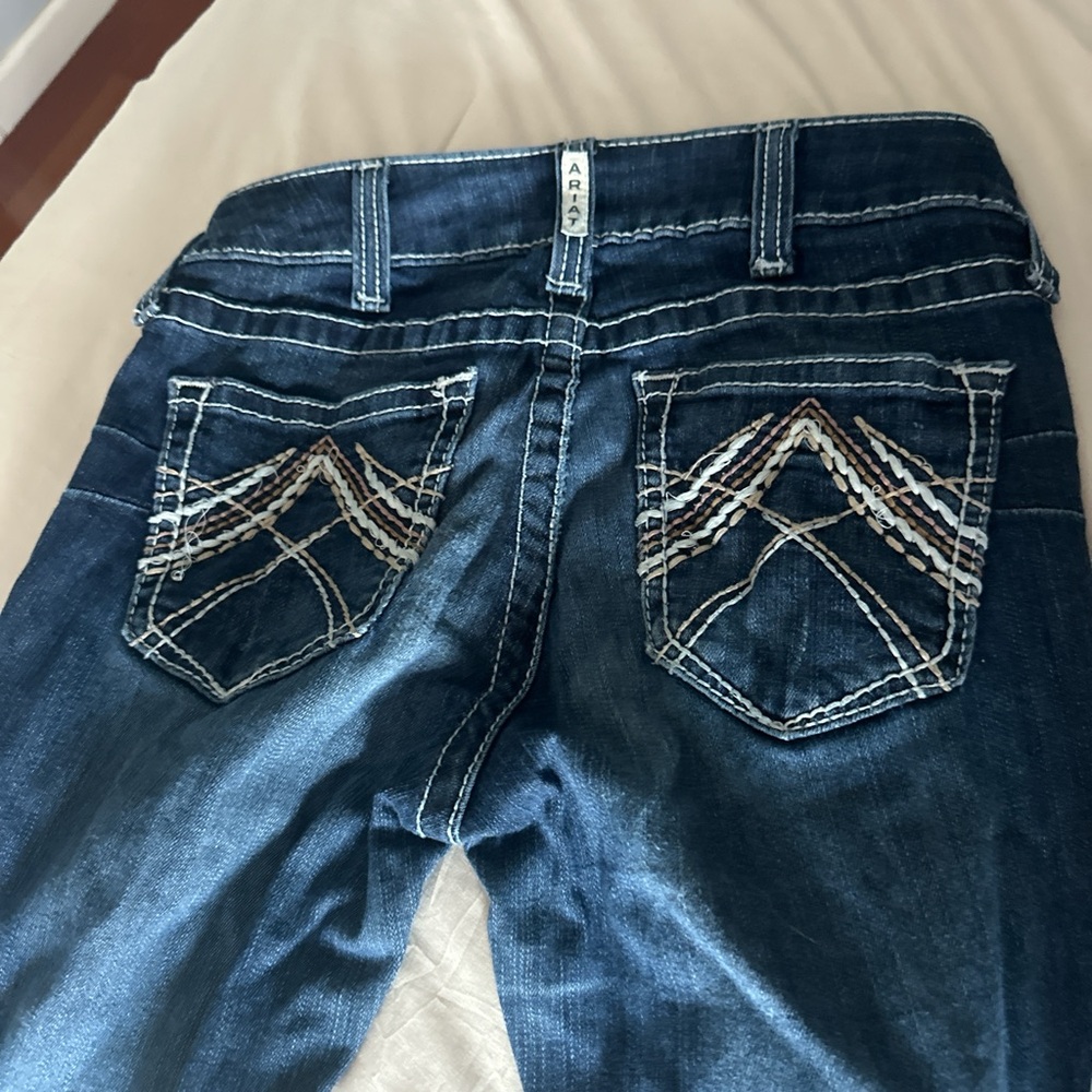 Ariat Women's Dark Blue Boot Cut Jeans